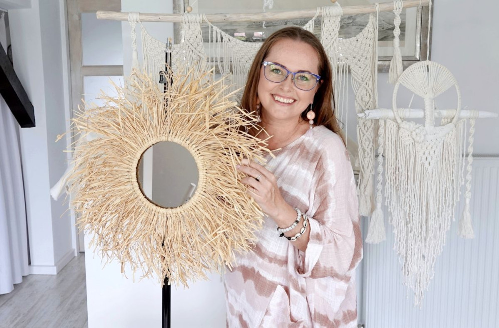 boho lustro