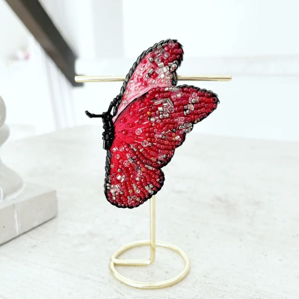 broszka motyl