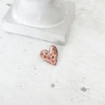 mini serce haart broszka